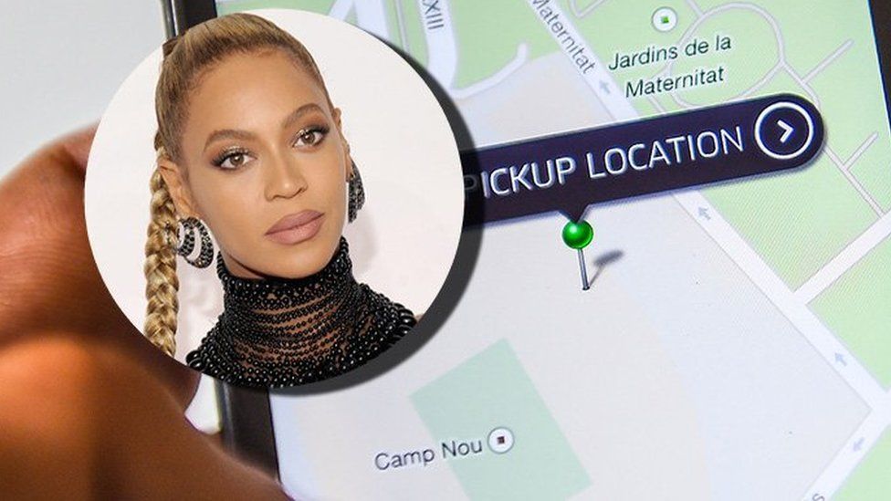 Uber tracked Beyonce's movements 