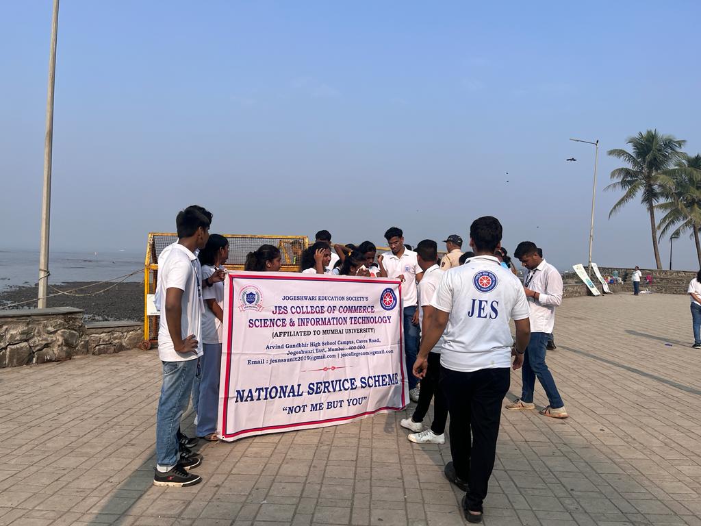 Mangroves Cleanliness Drive organized with JES College of Commerce Science &  Information Technology